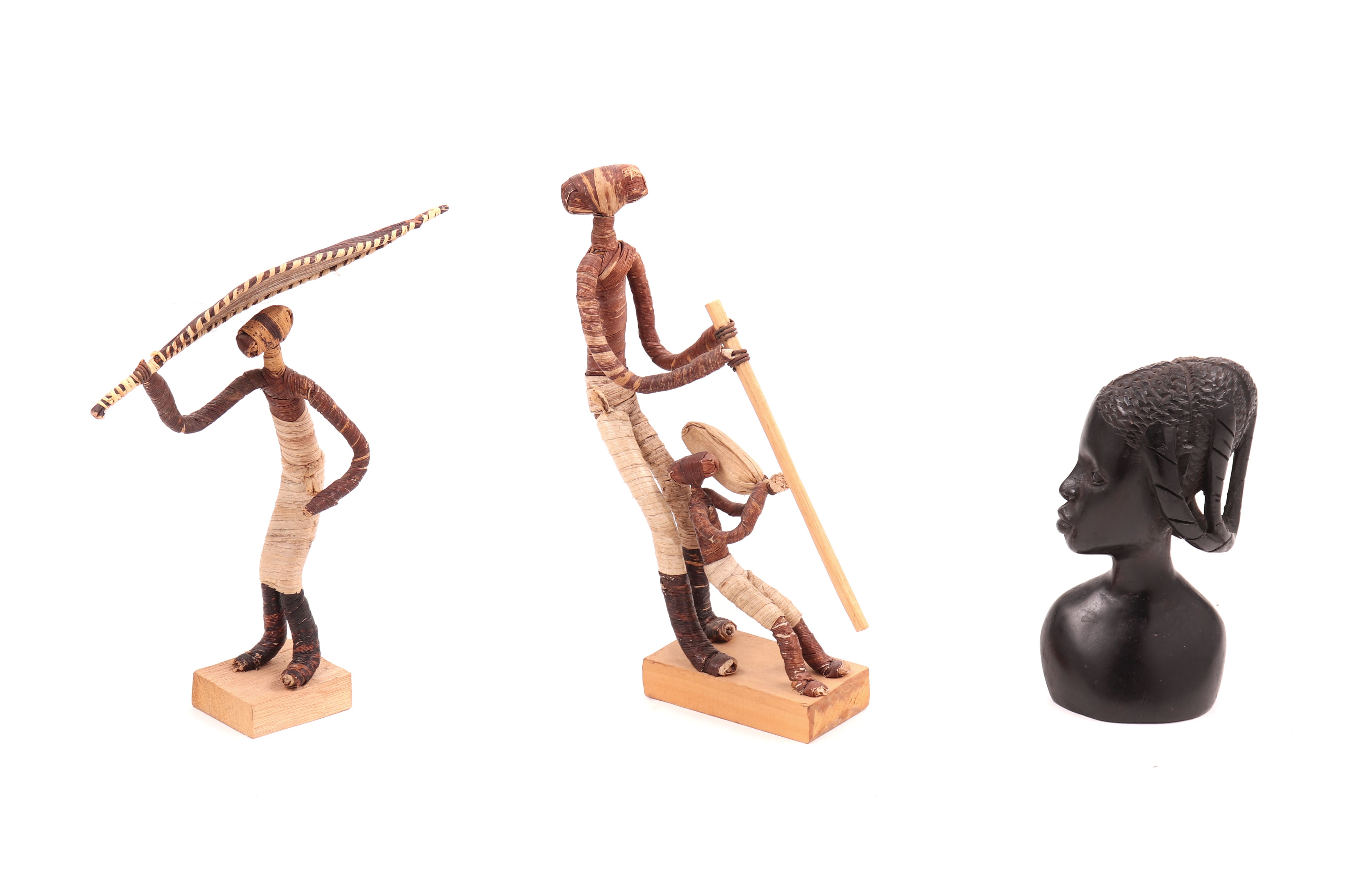 Arte Africana - 3 esculturas (3)