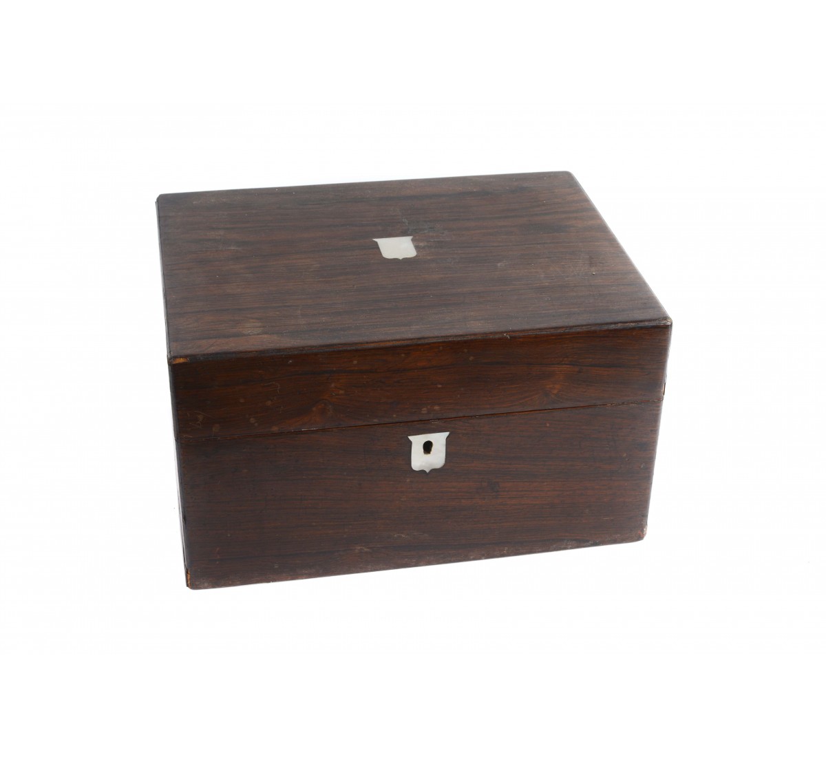 Caixa de escrita portátil em madeira