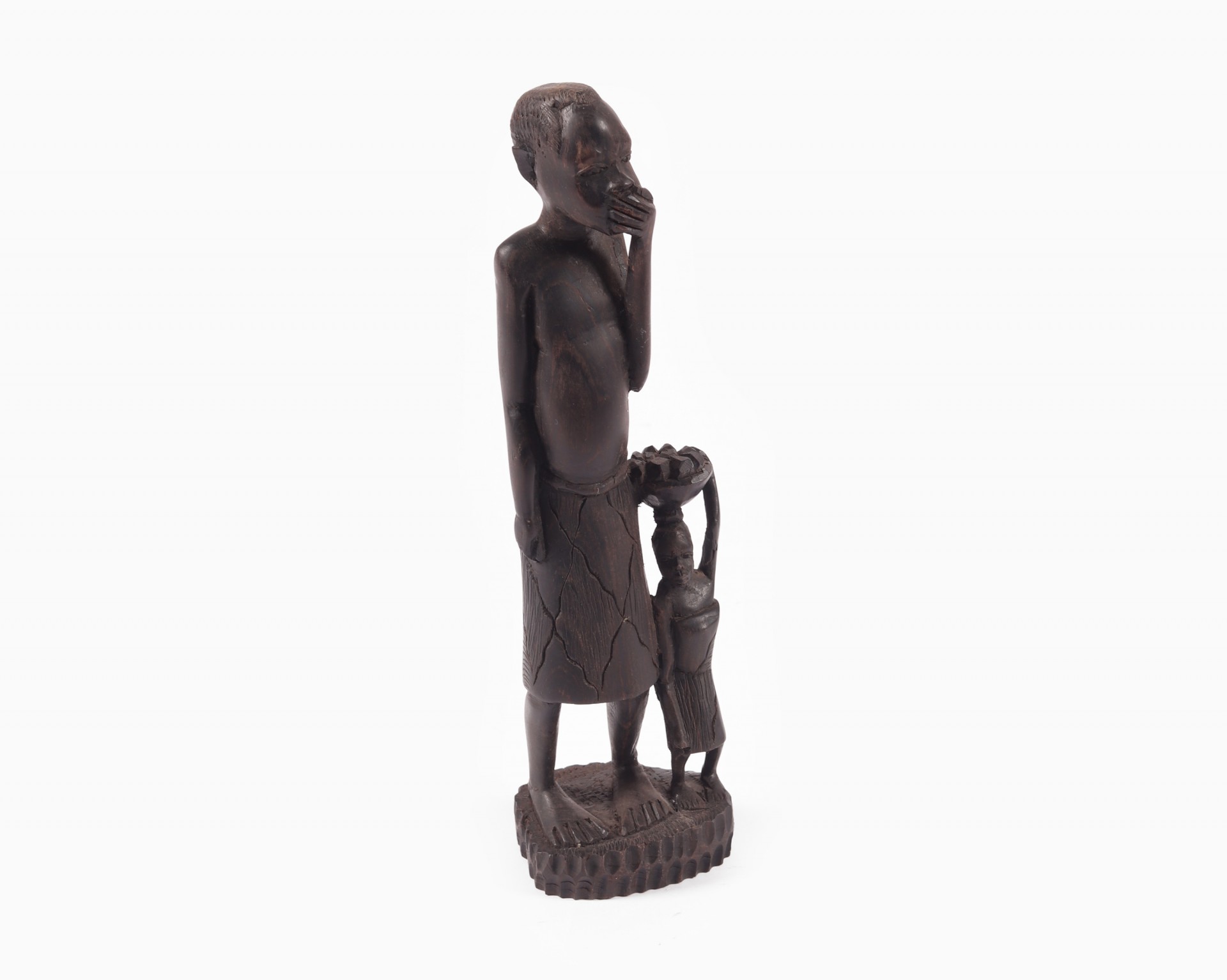Figura feminina e masculina Massai, Quénia