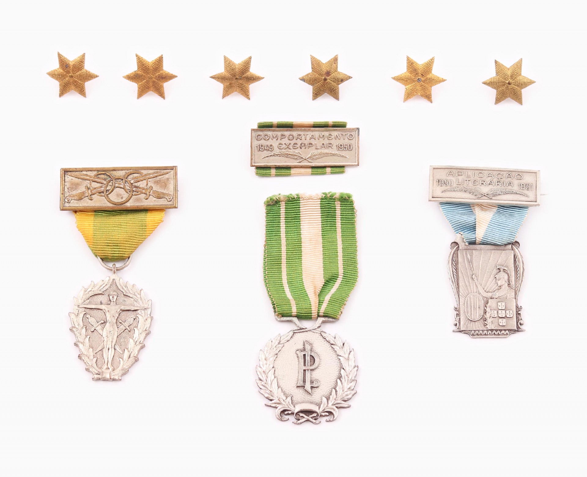 4 Medalhas IPE - Instituto dos Pupilos do Exército