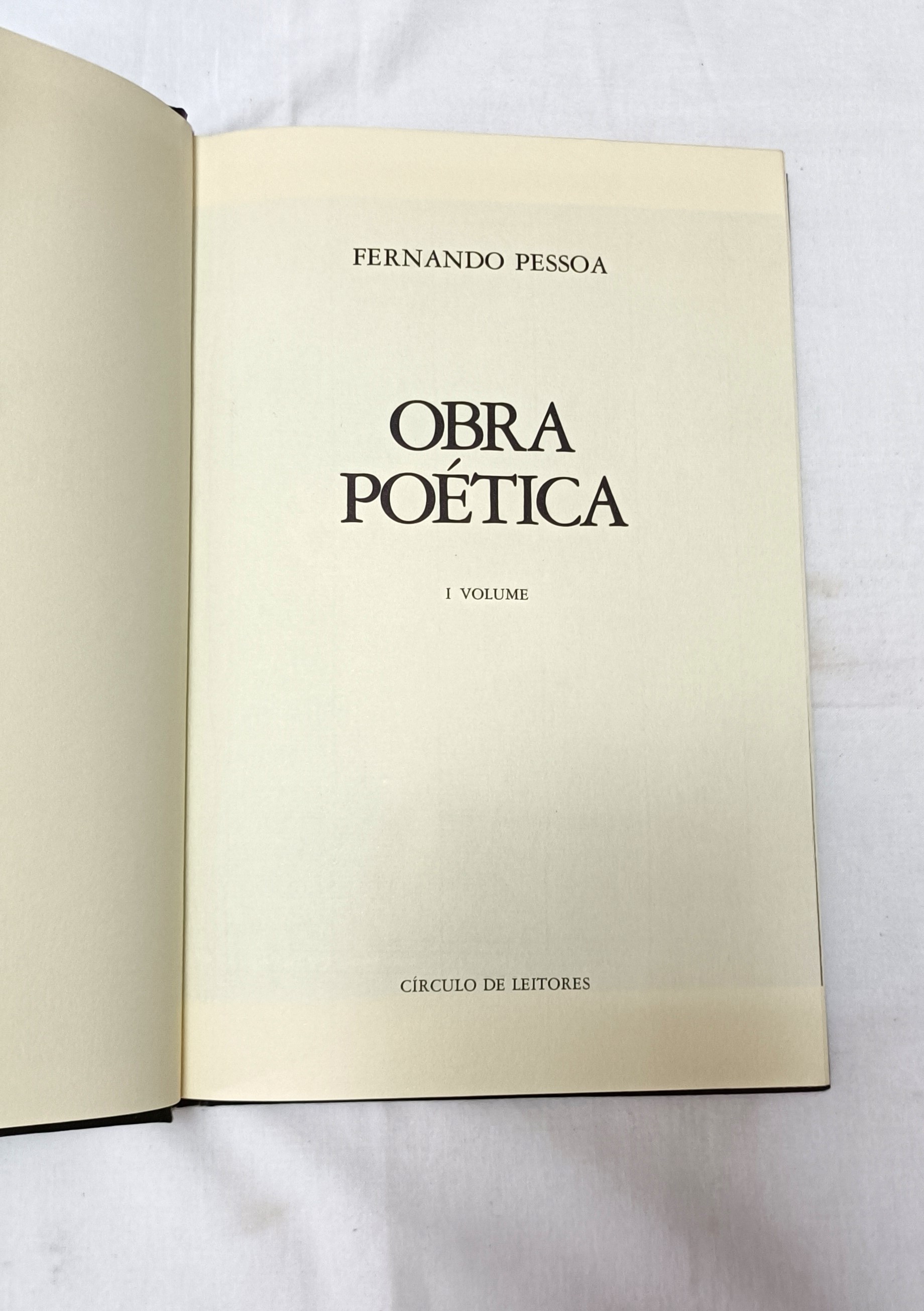 Obras Poética Fernando Pessoa (3 vols)