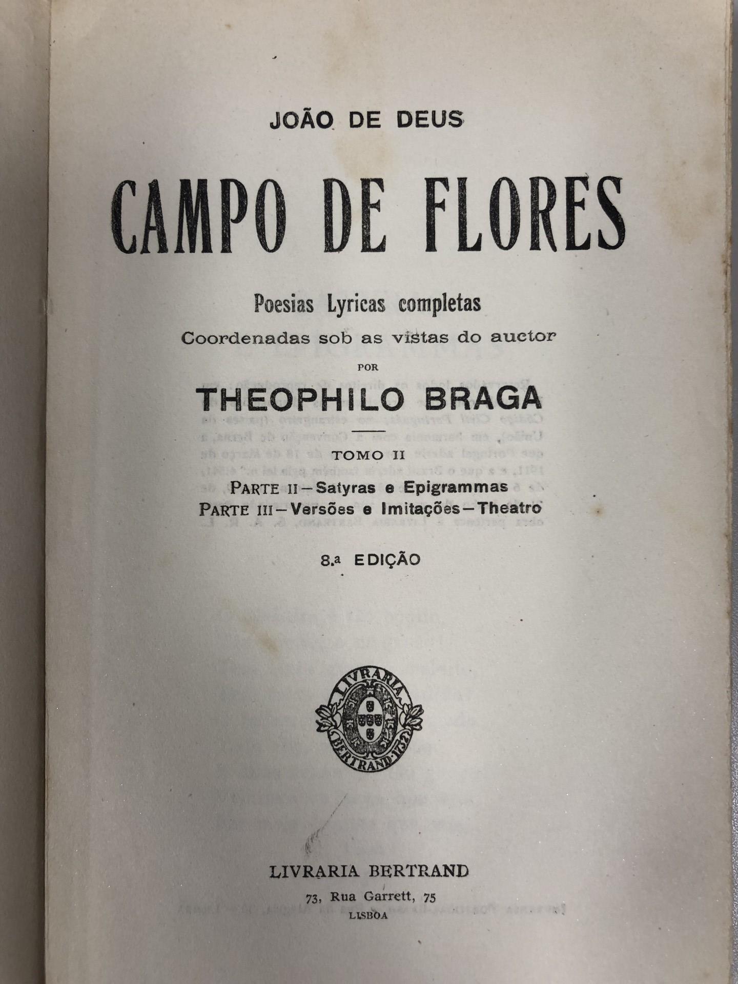 Campo de Flores - 2 volumes 