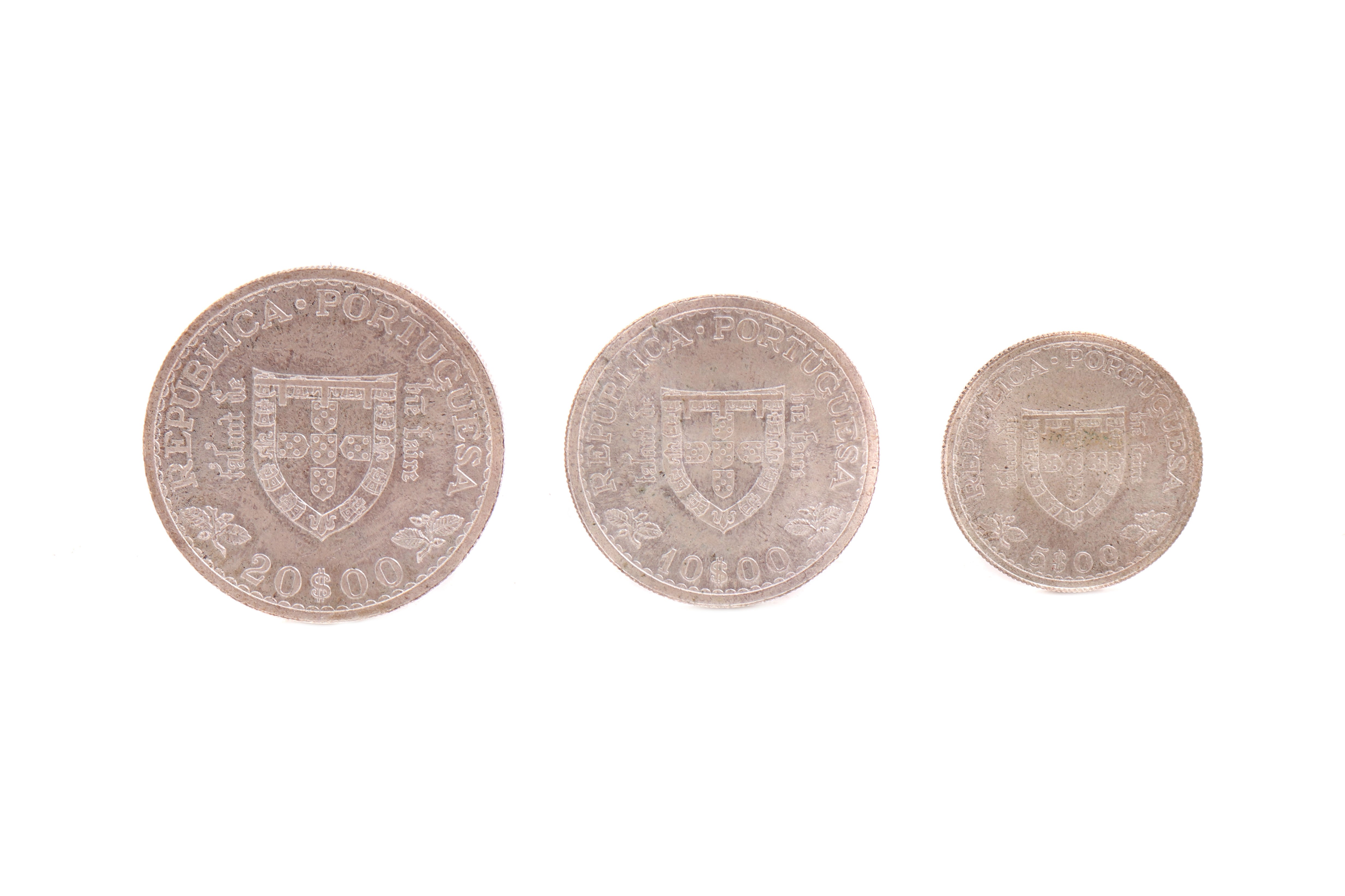 Série Henriquina, 3 moedas, 1960 - prata (3)