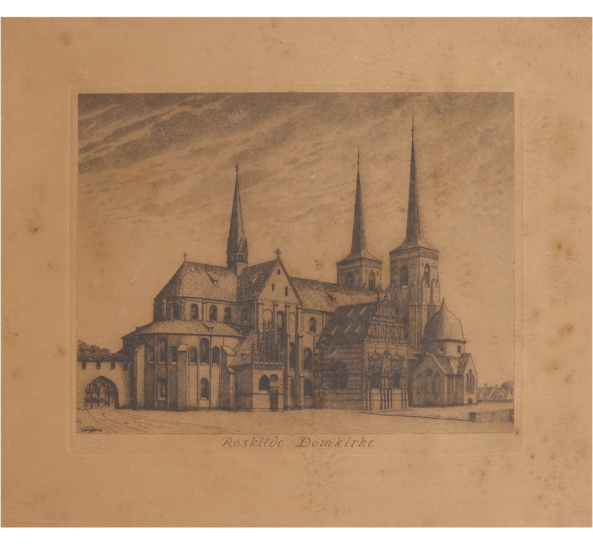 Roskilde Domkirke, gravura