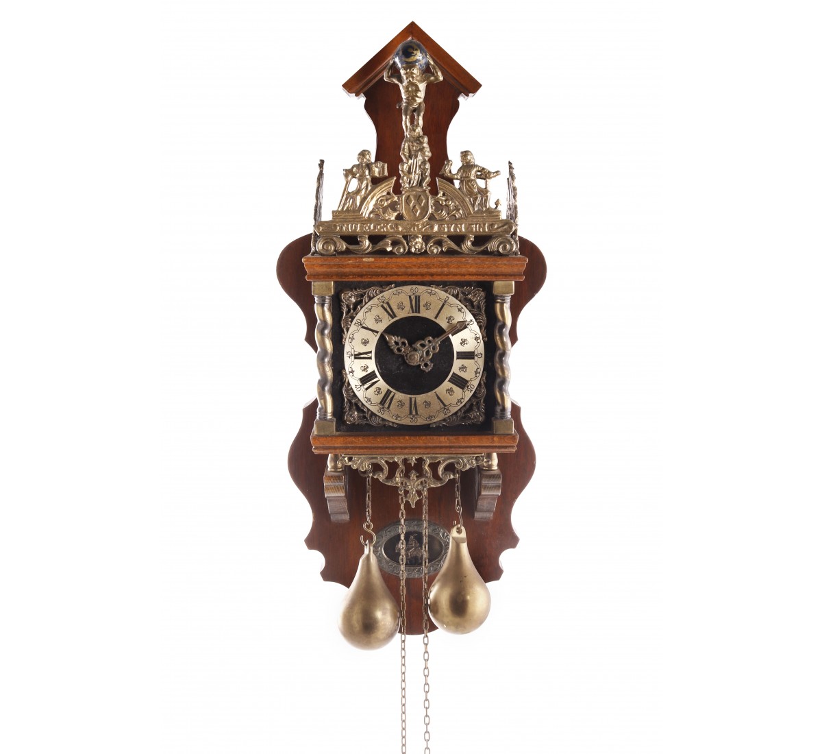 Relógio de cuco Zaandam Wuba em madeira e metal