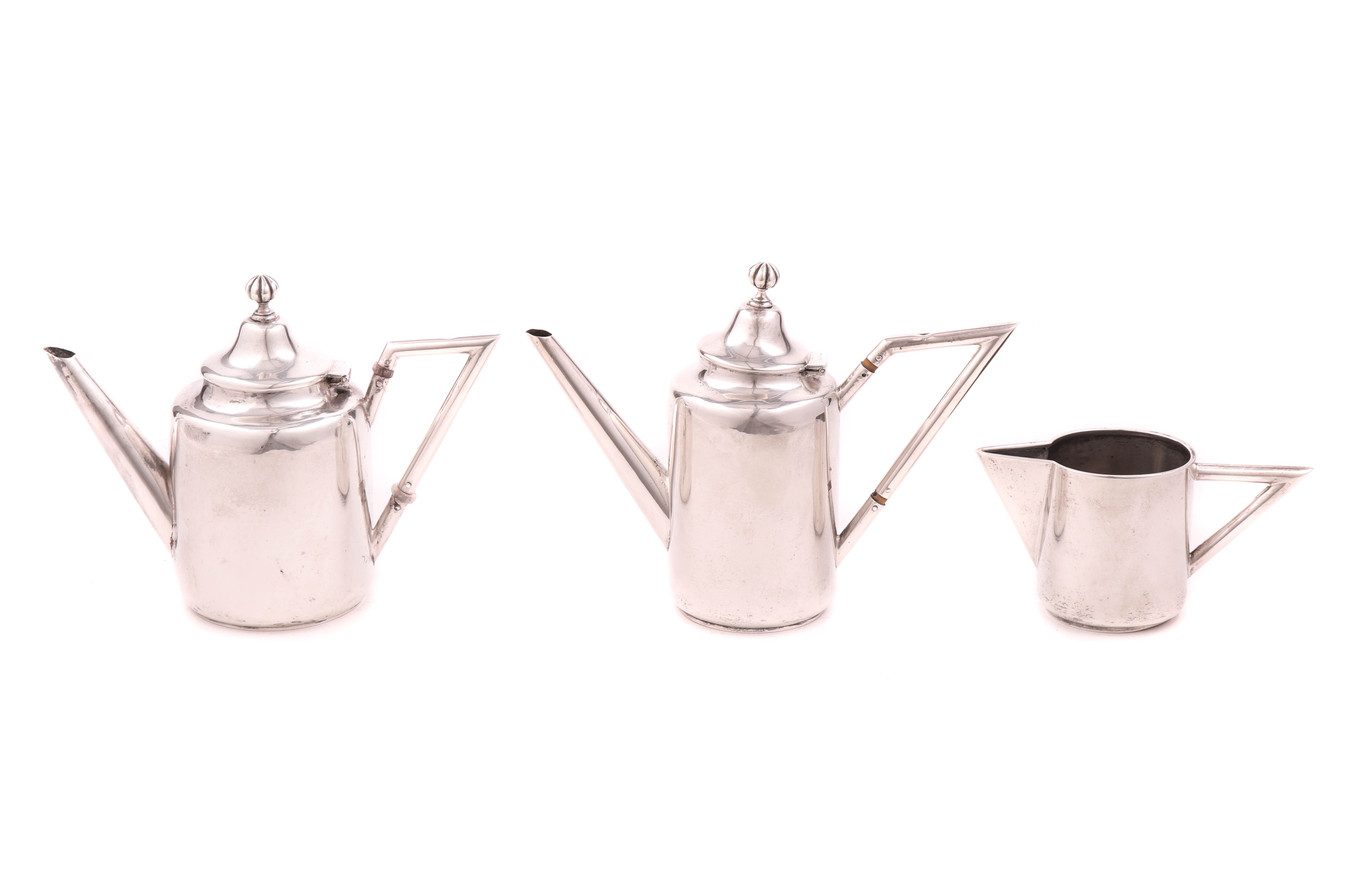 Serviço de chá e café em prata (3)