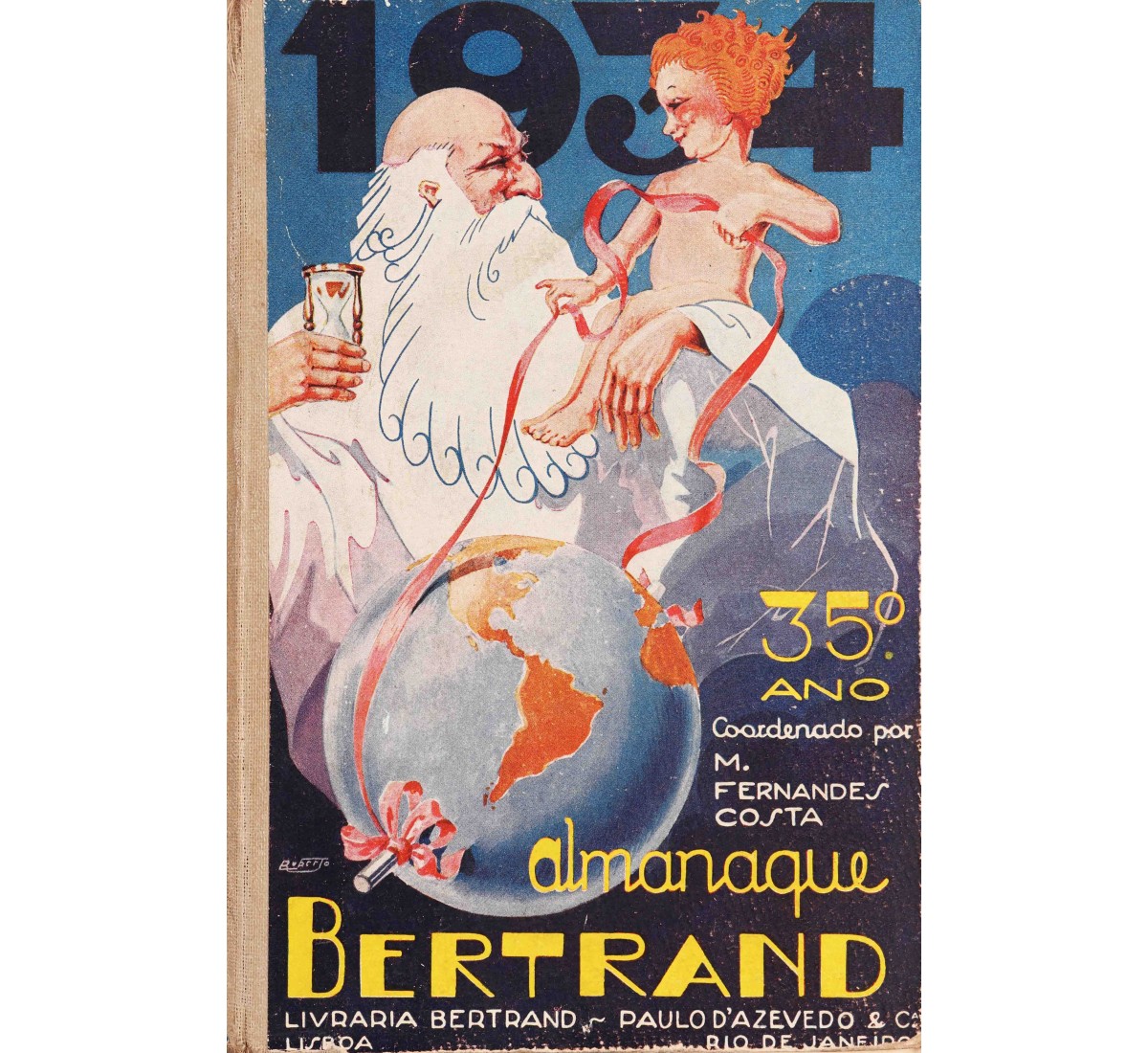 ALMANAQUE BERTRAND 1934